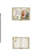 Open Book Christmas Topper the Navivity Cream Insert