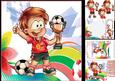 8x8 My Little Soccer Star Red Mini Kit