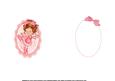 Sweet Ballerina Girl Quick Card Insert