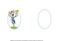 Over the Edge Football Birthday Goal Blue Insert
