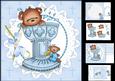 8b8 Baptism Bear Boy Mini Kit