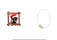 Black Labrador Steampunk Christmas Wishes Insert