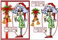 Stella Likes the Taste of Christmas Quick Card