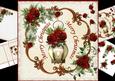 8x8 Beautiful Christmas Roses Mini Kit