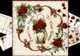 8x8 Beautiful Christmas Roses Our House to Yours Mini Kit