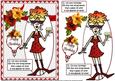 Rita and Her Birthday Wine Quick Card