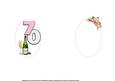 Ur 70 Ladies Birthday Insert