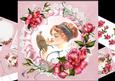 8x8 Vintage Style Lipstick and Roses Mini Kit