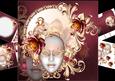 8x8 Masked Mistique with Roses 2 Mini Kit