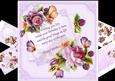 8x8 Birthday Verse with English Roses Mini Kit 2