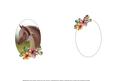The Beautiful Horse with Flowers Insert