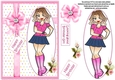 Teen Diva looking good version 1 quick card