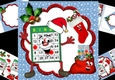 8x8 laughing because its Christmas Bingo mini kit