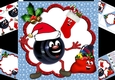 8x8 laughing because its Christmas crown green bowling mini kit