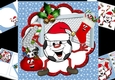 8X8 laughing because its Christmas football mini kit