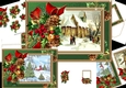 Christmas church in holly and pine frame choice of scenes mini kit 2