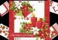 8x8 Christmas linen magic mini kit