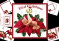 7x7 Angel baby 1st Christmas mini kit