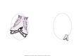 the ice skates blue insert