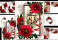 The Christmas lantern and door choice of 2 scenes mini kit
