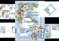 Silent night ribbon wrap mini kit