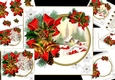 7x7 Vintage snowy church scene choice o scenes mini kit