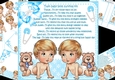 8x8 twin baby boys survival kit mini kit