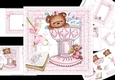 7x7 Baby girl Christening mini kit