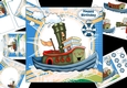 7x7 fun tug boat birthday 1 mini kit
