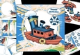 7x7 fun tug boat birthday 2 mini kit