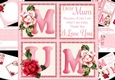 8x8 I love you mum mini kit