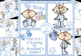 8x8 baby boy is off to grandmas house mini kit