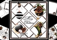 8x8 Black and white Christmas ornaments 2 mini kit