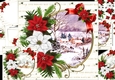 8x8 the christmas village choice of two scenes mini kit