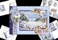 The snowy Christmas scene mini kit 3