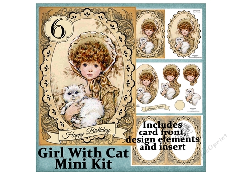 Girl With Cat