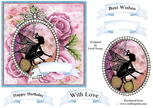 Jewelled Cameo 14 Fairy