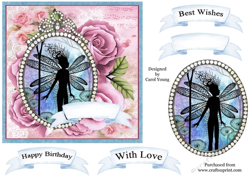 Jewelled Cameo 15 Fairy