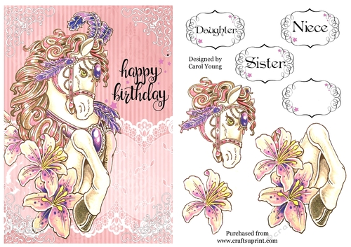 Beautiful Horse Birthday