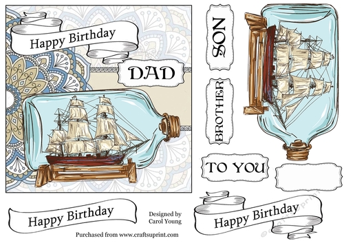 Ship In A Bottle Birthday