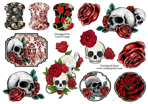 SkullsnRoses
