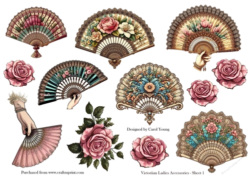 Victorian Ladies Accessories 1