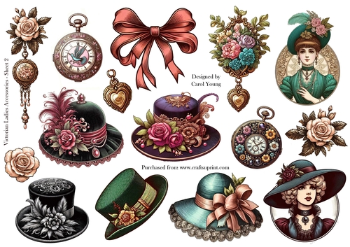 Victorian Ladies Accessories 2
