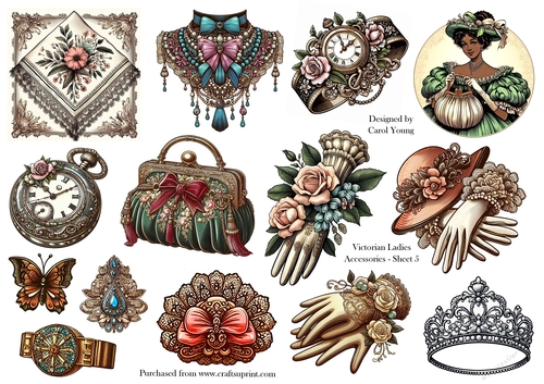 Victorian Ladies Accessories 5