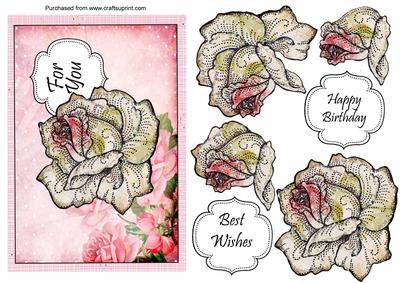 Layered Rose Pink