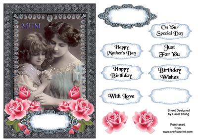 Mothers Day or Birthday Card