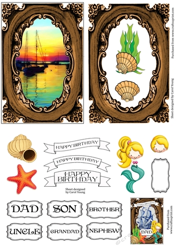 Nautical Frame Birthday 4
