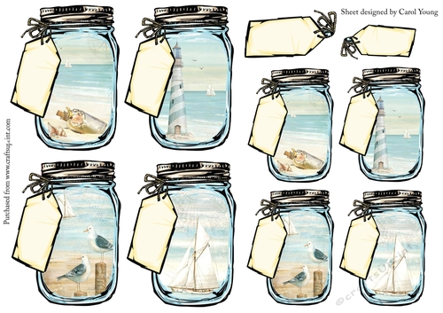 Seaside Jars