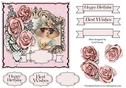 Victorian Rose Frame 1