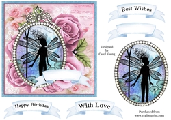 Jewelled Cameo 15 Fairy